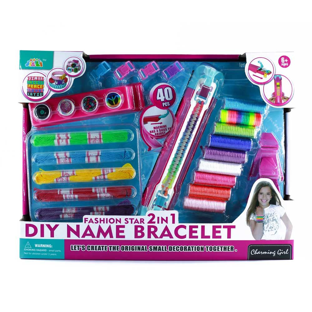 DIY Fashion Star 2 In 1 Name Bracelet