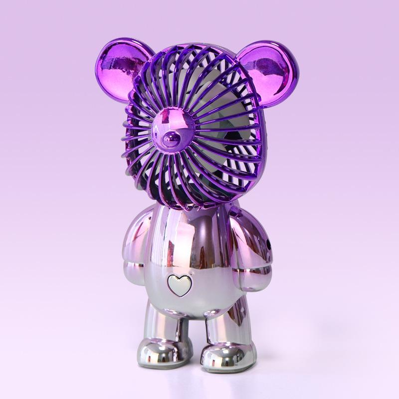 USB Mini Cute Cartoon Bear Fan