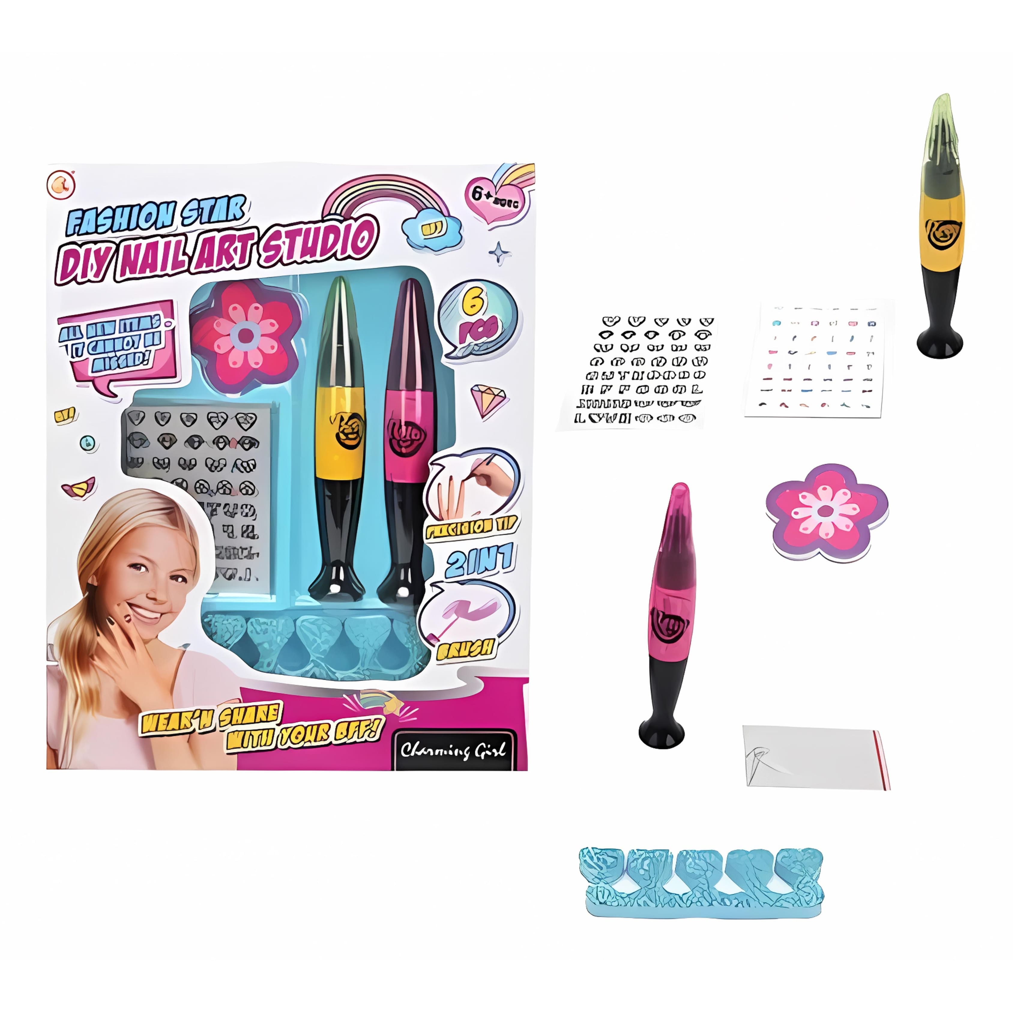 DIY Fashion Star Nail Art Studio