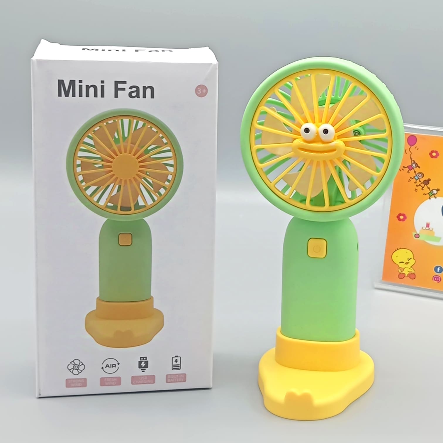 Cute Mini Portable USB Hand Fan