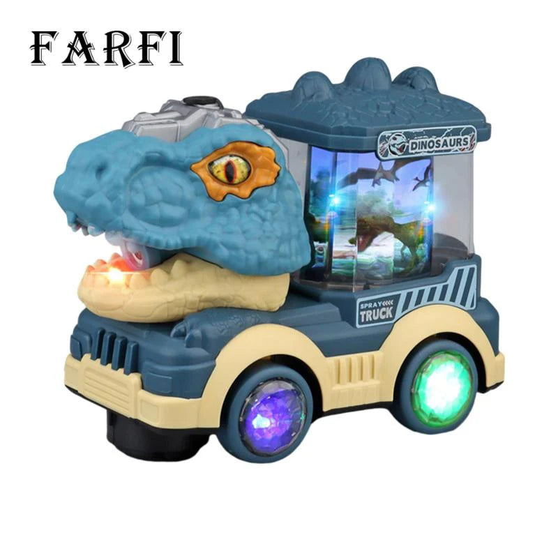 Interactive Electric Dinosaur Car Toy