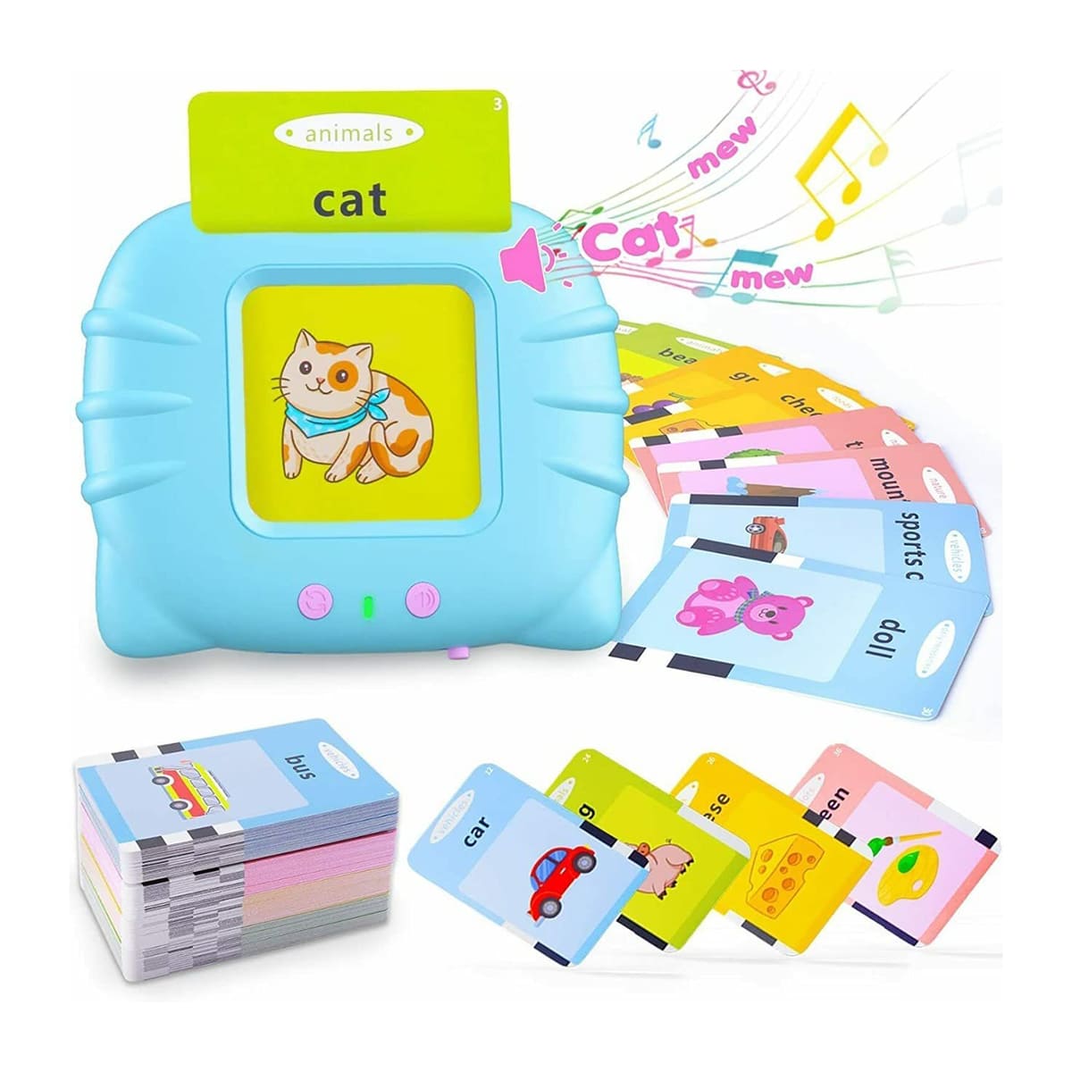 Early Educational Flash Card Device for Kids